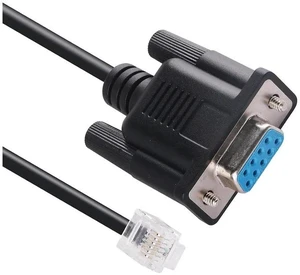 DB9 to RJ12 6P6C PLC Programming RS232 Serial Cable for DirectLOGIC DL05 DL06 DL105 DL205 D3-350 D4-450 D2-DSCBL DB9 to RJ12 6P6C PLC Programming RS232 Serial Cable for DirectLOGIC DL05 DL06 DL105 DL205 D3-350 D4-450 D2-DSCBL