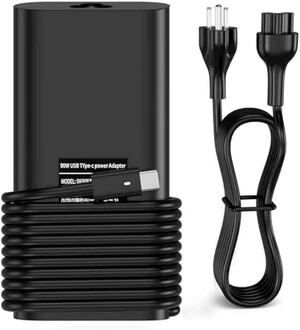 90W USB C AC Laptop Charger Compatible with Dell Latitude 5480 5490 5580 7490 7480 7390 XPS 13 9380 9370 9365 9360 XPS 15 9560 LA90PM170 TDK33 OTDK33 Power Supply Cord 90W USB C AC Laptop Charger Compatible with Dell Latitude 5480 5490 5580 7490 7480 7390 XPS 13 9380 9370 9365 9360 XPS 15 9560 LA90PM170 TDK33 OTDK33 Power Supply Cord