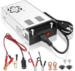 AC to DC Converter 12V Power Supply,Universal SMPS 120V AC to 12V 50A 600W DC Converter Power Supply Transformer Driver Adapter for RV,Pump,LED Strip, LCD Monitor AC to DC Converter 12V Power Supply,Universal SMPS 120V AC to 12V 50A 600W DC Converter Power Supply Transformer Driver Adapter for RV,Pump,LED Strip, LCD Monitor