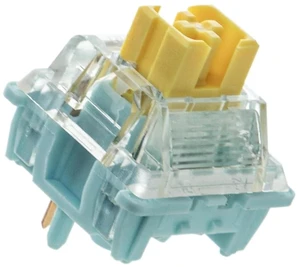 Silent Mechanical Keyboard Switches Set - 35 Pieces Factory Pre-Lubed, 5-Pin Linear/Tactile Switches for Custom Mechanical Keyboards (Sea Salt V3(Linear Silent)) Silent Mechanical Keyboard Switches Set - 35 Pieces Factory Pre-Lubed, 5-Pin Linear/Tactile Switches for Custom Mechanical Keyboards (Sea Salt V3(Linear Silent))