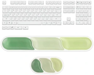 AegisSil Keycap Set+CloudGel Wrist Rest for Keyboard and Mouse AegisSil Keycap Set+CloudGel Wrist Rest for Keyboard and Mouse