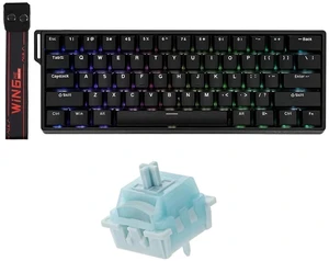 Aula WIN60 HE 60% Wired Magnetic Keyboard with Adjustable Actuation+Creamy Jade Magnetic Switches Aula WIN60 HE 60% Wired Magnetic Keyboard with Adjustable Actuation+Creamy Jade Magnetic Switches