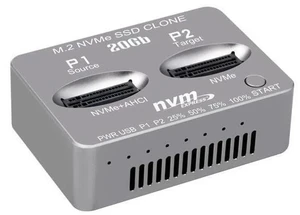 M.2 NVMe SSD Dock AHCI Duplicator Cloner USB3.2 20G SSD Dual-Bay Offline Clone USB C to NVME Docking Station Mobile Hard Drives Dock for Mac Window Linux M.2 NVMe SSD Dock AHCI Duplicator Cloner USB3.2 20G SSD Dual-Bay Offline Clone USB C to NVME Docking Station Mobile Hard Drives Dock for Mac Window Linux