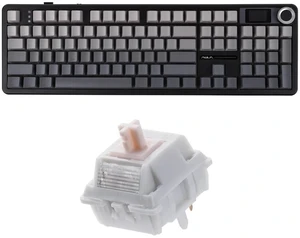 X Aula F108 PRO Wireless Gaming Keyboard with Screen+Cream Marble 47gf Gaming Keyboard Switches X Aula F108 PRO Wireless Gaming Keyboard with Screen+Cream Marble 47gf Gaming Keyboard Switches