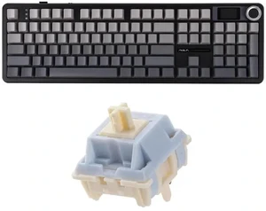 X Aula F108 PRO Wireless Gaming Keyboard with Screen+Sorane 39gf Gaming Keyboard Switches Set X Aula F108 PRO Wireless Gaming Keyboard with Screen+Sorane 39gf Gaming Keyboard Switches Set