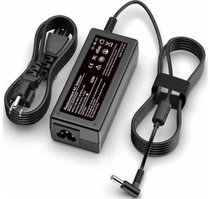 Replacement for HP Laptop Charger 65W 45W Computer Charger Smart Blue Tip Power Adapter Replacement for HP Laptop Charger 65W 45W Computer Charger Smart Blue Tip Power Adapter