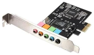 PCI Express PCI-E 5.1 Channel 3D Audio 6 Channels Digital Sound Card For win XP PCI Express PCI-E 5.1 Channel 3D Audio 6 Channels Digital Sound Card For win XP
