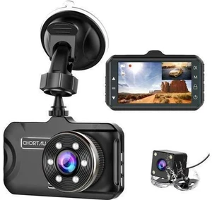 Dash Cam Front and Rear CHORTAU Dual Dash Cam 3 inch Dashboard Camera Full HD 170° Wide Angle Backup Camera with Night Vision WDR G-Sensor Parking Monitor Loop Recording Motion Detection Dash Cam Front and Rear CHORTAU Dual Dash Cam 3 inch Dashboard Camera Full HD 170° Wide Angle Backup Camera with Night Vision WDR G-Sensor Parking Monitor Loop Recording Motion Detection