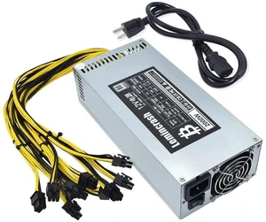 12V 166A AC110-240V 10x6pin 2000W PSU,for Bitmain Antminer S9 S7 L3 BTC LTC ETH Mining Power Supply 12V 166A AC110-240V 10x6pin 2000W PSU,for Bitmain Antminer S9 S7 L3 BTC LTC ETH Mining Power Supply