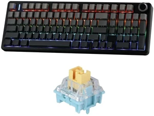 X Aula F99 PRO Wireless Gaming Keyboard Nimbus Switch+35 Pieces Sea Salt Silent Mechanical Keyboard Switches Set X Aula F99 PRO Wireless Gaming Keyboard Nimbus Switch+35 Pieces Sea Salt Silent Mechanical Keyboard Switches Set