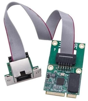 Mini PCIE Gigabit Network Card Single Port RJ45 Ethernet Card Port Fixed Ethernet Card for Computer PC Mini PCIE Gigabit Network Card Single Port RJ45 Ethernet Card Port Fixed Ethernet Card for Computer PC