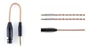 UP Earphone Upgrade Cable 4Pin XLR to 4.4mm/4Pin XLR to 6.35mm Adapter Dual 3.5mm to 4.4mm XLR Headphone Cable (Headphone Cable+Adapter (4Pin XLR to 6.35mm,30cm)) UP Earphone Upgrade Cable 4Pin XLR to 4.4mm/4Pin XLR to 6.35mm Adapter Dual 3.5mm to 4.4mm XLR Headphone Cable (Headphone Cable+Adapter (4Pin XLR to 6.35mm,30cm))