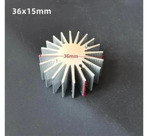 36x15mm Aluminium Heat Sink for 20W 30W 50W 100W High Power COB LED Light 36x15mm Aluminium Heat Sink for 20W 30W 50W 100W High Power COB LED Light
