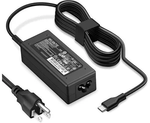 USB C Laptop Charger Compatible with HP Google Chromebook Type C Power Cord USB C Laptop Charger Compatible with HP Google Chromebook Type C Power Cord