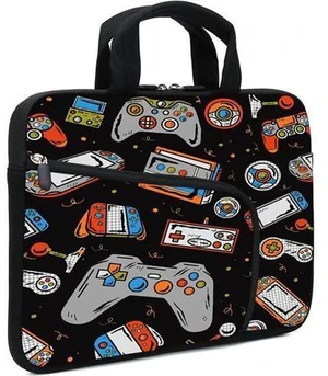 Laptop Sleeves 14 15 15.4 15.6 Chromebook Case Notebook Sleeve PC Messenger Bag Tablet Case Neoprene Handle Sleeve for Men Women Two Pockets(Games-1) Laptop Sleeves 14 15 15.4 15.6 Chromebook Case Notebook Sleeve PC Messenger Bag Tablet Case Neoprene Handle Sleeve for Men Women Two Pockets(Games-1)