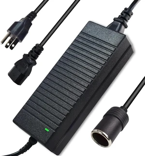 AC to DC Converter 12V 10A 120W Power Supply 110V-220V to DC 12 Volt Transformer Cigarette Lighter Socket Power Adapter for Air Compressor Car Refrige AC to DC Converter 12V 10A 120W Power Supply 110V-220V to DC 12 Volt Transformer Cigarette Lighter Socket Power Adapter for Air Compressor Car Refrige