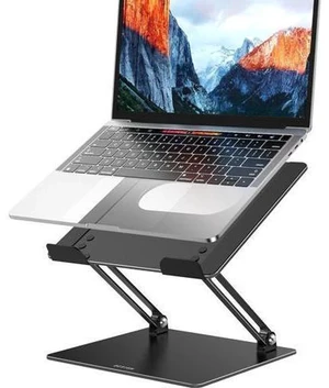 LS10 Aluminum Laptop Stand Ergonomic Adjustable Notebook Tablet Stand Computer Holder Compatible with Air Pro HP More 10-14 Laptops Black LS10 Aluminum Laptop Stand Ergonomic Adjustable Notebook Tablet Stand Computer Holder Compatible with Air Pro HP More 10-14 Laptops Black