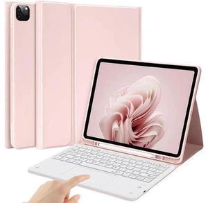 BQSS Keyboard Case for iPad Air 13 inch(M2) 2024 Case with Keyboard for iPad Pro 12.9 inch 6th Gen 2022/5th Gen Keyboard Cover Detachable Backlit Wireless Keyboard Case Pencil Holder (Pink) BQSS Keyboard Case for iPad Air 13 inch(M2) 2024 Case with Keyboard for iPad Pro 12.9 inch 6th Gen 2022/5th Gen Keyboard Cover Detachable Backlit Wireless Keyboard Case Pencil Holder (Pink)