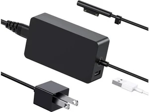 102W Surface Book Charger 15V 6.33A Power Supply for Surface Book 3/2/1 Surface Laptop 5/4/3/2 Surface Pro X/9/8/7/6/5th/4/3/2 Surface Go 3/2 102W Surface Book Charger 15V 6.33A Power Supply for Surface Book 3/2/1 Surface Laptop 5/4/3/2 Surface Pro X/9/8/7/6/5th/4/3/2 Surface Go 3/2