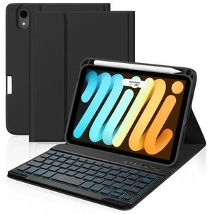 Cousper for iPad Mini 7 Keyboard Case A17 Pro 2024/iPad Mini 6 Generation Case with Keyboard 2021 8.3 Inch, Pencil Holder, 7 Color Backlit Detachable Keyboard Cover for iPad Mini 7th/6th Gen,Black Cousper for iPad Mini 7 Keyboard Case A17 Pro 2024/iPad Mini 6 Generation Case with Keyboard 2021 8.3 Inch, Pencil Holder, 7 Color Backlit Detachable Keyboard Cover for iPad Mini 7th/6th Gen,Black