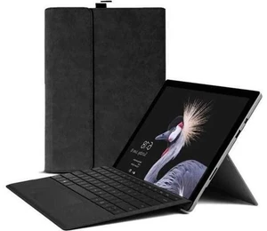 Protective Case for Surface Pro 7/Pro 6/Pro 5/Pro 4 Tablet,Surface12.3 Inch Case, Compatible with Type Cover Keyboard, Business Cover with Pen Holder,Black Protective Case for Surface Pro 7/Pro 6/Pro 5/Pro 4 Tablet,Surface12.3 Inch Case, Compatible with Type Cover Keyboard, Business Cover with Pen Holder,Black