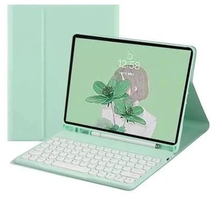 for Kindle Fire HD 10 Keyboard case 2021,Detachable Round Keys Keyboard Case for Fire HD 10 /HD 10 Plus Tablet (11th Generation),Folio Fire hd 10 case with Keyboard for Women Kids,Mint Green for Kindle Fire HD 10 Keyboard case 2021,Detachable Round Keys Keyboard Case for Fire HD 10 /HD 10 Plus Tablet (11th Generation),Folio Fire hd 10 case with Keyboard for Women Kids,Mint Green