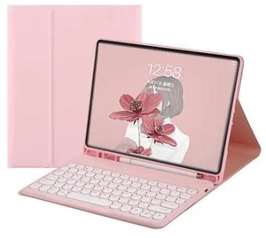 for Kindle Fire HD 10 Keyboard case 2021,Detachable Round Keys Keyboard Case for Fire HD 10 /HD 10 Plus Tablet (11th Generation),Folio Fire hd 10 case with Keyboard for Women Kids,Pink for Kindle Fire HD 10 Keyboard case 2021,Detachable Round Keys Keyboard Case for Fire HD 10 /HD 10 Plus Tablet (11th Generation),Folio Fire hd 10 case with Keyboard for Women Kids,Pink