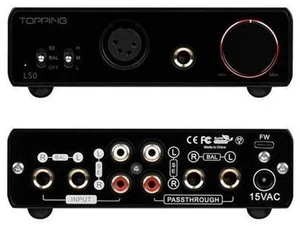 L50 Amplifier NFCA Modules 0.3uV Ultra Low Noise Cost-Effective Bypass Output Headphone Amplifier (Black) L50 Amplifier NFCA Modules 0.3uV Ultra Low Noise Cost-Effective Bypass Output Headphone Amplifier (Black)