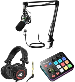 Dynamic Gaming Equipment: Gaming Mixer with Dynamic Mic and 3.5 mm Monitor Headphones for Gamer, You Dynamic Gaming Equipment: Gaming Mixer with Dynamic Mic and 3.5 mm Monitor Headphones for Gamer, You