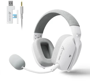 L80PRO Wireless Gaming Headset Lightseed Tech- Built-in&Detachable Dual Microphone-Lightweight Headp L80PRO Wireless Gaming Headset Lightseed Tech- Built-in&Detachable Dual Microphone-Lightweight Headp