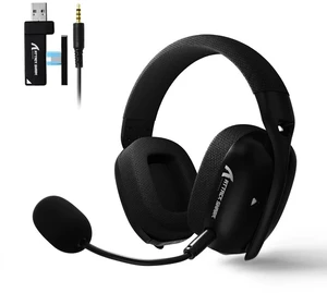 L80PRO Wireless Gaming Headset Lightseed Tech-Built-in&Detachable Dual Microphone-Lightweight Headph L80PRO Wireless Gaming Headset Lightseed Tech-Built-in&Detachable Dual Microphone-Lightweight Headph