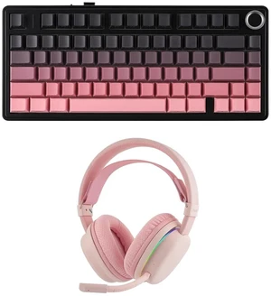Aula F75 PRO 75% Gasket Mechanical Keyboard with Aula G7 Gaming Headset Aula F75 PRO 75% Gasket Mechanical Keyboard with Aula G7 Gaming Headset