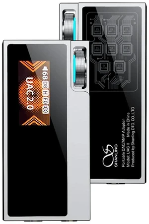 UA6 II Portable Headphone Amplifier, The First 8×CS43131 Flagship USB Dongle DAC AMP, 133dB SNR, Supports 768kHz/32bit & DSD512, 365mW@32 Balanced Output, 3.5mm+4.4mm Jacks, Silver UA6 II Portable Headphone Amplifier, The First 8×CS43131 Flagship USB Dongle DAC AMP, 133dB SNR, Supports 768kHz/32bit & DSD512, 365mW@32 Balanced Output, 3.5mm+4.4mm Jacks, Silver