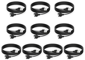 USB Extension Cable 10-Pack Bulk Male to Female 5 ft USB-A 2.0 Extender Cord USB Extension Cable 10-Pack Bulk Male to Female 5 ft USB-A 2.0 Extender Cord