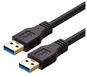USB to USB Cable Male to Male 20 ft Long USB 3.0 Cable A to A for Data Transfer Hard Drive Enclosures Printer Modem Cameras USB to USB Cable Male to Male 20 ft Long USB 3.0 Cable A to A for Data Transfer Hard Drive Enclosures Printer Modem Cameras