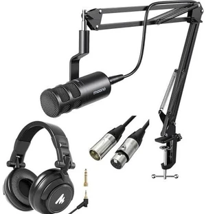 XLR Podcast Dynamic Microphone: Cardioid Studio Mic Works for Audio Interface, Audio Mixer for Vocal XLR Podcast Dynamic Microphone: Cardioid Studio Mic Works for Audio Interface, Audio Mixer for Vocal