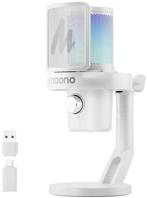 Wireless Gaming Microphone, USB Condenser Mic with Software, Noise Cancellation, AI Voice Changer, R Wireless Gaming Microphone, USB Condenser Mic with Software, Noise Cancellation, AI Voice Changer, R