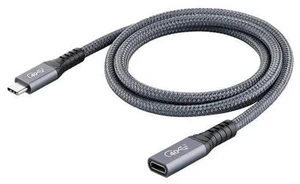 USB4 USB-C Type-C Male to Type-C Female Extension Cable 40Gbps with 100W Charging and 8K@60Hz USB4 USB-C Type-C Male to Type-C Female Extension Cable 40Gbps with 100W Charging and 8K@60Hz