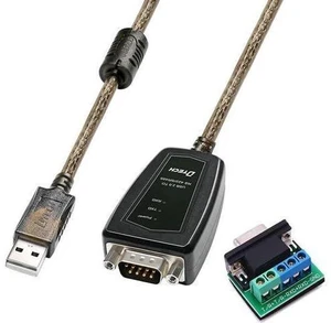 DTECH USB to RS485 Adapter RS422 Serial Port Cable with CP2102 Chip Terminal Board LED Lights Ferrite Core for Windows 10 8 7 XP Mac (5 Feet) DTECH USB to RS485 Adapter RS422 Serial Port Cable with CP2102 Chip Terminal Board LED Lights Ferrite Core for Windows 10 8 7 XP Mac (5 Feet)