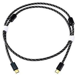 Cable ZY-367 USB Cables Male to Male Type-C to Type-C Audio Cables 1M Cable ZY-367 USB Cables Male to Male Type-C to Type-C Audio Cables 1M