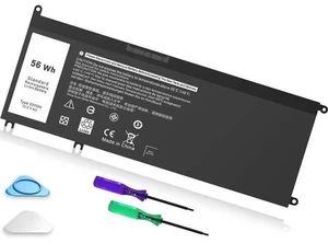 56WH 33YDH Laptop Battery Compatible with Dell Inspiron 17 7000 7773 7778 7779 G3 15 3579 15 7577 G5 5587 G7 7588 Latitude 13 3380 14 3490 15 3590 99NF2 PVHT1 P72F P30E 81PF3 081PF3 P30E001 56WH 33YDH Laptop Battery Compatible with Dell Inspiron 17 7000 7773 7778 7779 G3 15 3579 15 7577 G5 5587 G7 7588 Latitude 13 3380 14 3490 15 3590 99NF2 PVHT1 P72F P30E 81PF3 081PF3 P30E001