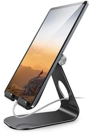 Tablet Stand Adjustable, Tablet Stand : Desktop Stand Holder Dock Compatible with Tablet Such as iPad 2018 Pro 9.7, 10.5, Air Mini 2 3 4, Kindle, Nexus, Accessories, E-Reader (4-13'')-Black Tablet Stand Adjustable, Tablet Stand : Desktop Stand Holder Dock Compatible with Tablet Such as iPad 2018 Pro 9.7, 10.5, Air Mini 2 3 4, Kindle, Nexus, Accessories, E-Reader (4-13'')-Black