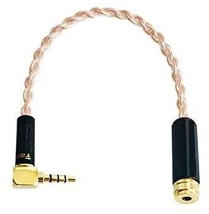 Cable ZY-284 3.5mm 4-Pole Balance to 2.5mm 4-Pole Female Audio Cable Cable ZY-284 3.5mm 4-Pole Balance to 2.5mm 4-Pole Female Audio Cable