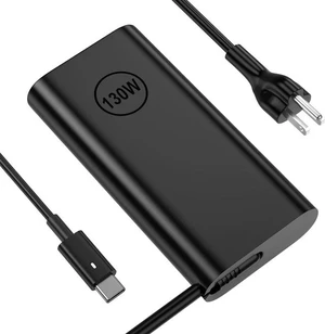 Replacement for 130W Laptop Charger USB C Slim AC Adapter for XPS 15 17 9575 9500 9520 9700 Precision 5530 5550 5560 5570 3560 2in1 Latitude 9410 9510 Type C AC Power Cord Replacement for 130W Laptop Charger USB C Slim AC Adapter for XPS 15 17 9575 9500 9520 9700 Precision 5530 5550 5560 5570 3560 2in1 Latitude 9410 9510 Type C AC Power Cord
