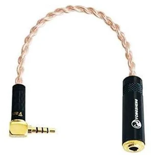 Cable ZY-285 3.5mm 4-Pole Balance to 3.5mm Single Ended Female Audio Cable Cable ZY-285 3.5mm 4-Pole Balance to 3.5mm Single Ended Female Audio Cable
