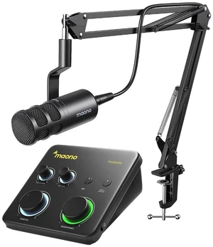 USB Audio Interface for PC & XLR Dynamic Microphone: Interface with XLR Input 24-bit/192kHz Routing USB Audio Interface for PC & XLR Dynamic Microphone: Interface with XLR Input 24-bit/192kHz Routing