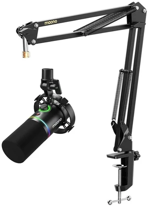 XLR/USB Dynamic Microphone Kit, RGB Gaming Mic Bundle for Podcast Studio Streaming Recording Vocal P XLR/USB Dynamic Microphone Kit, RGB Gaming Mic Bundle for Podcast Studio Streaming Recording Vocal P