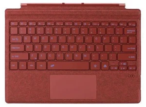 mobee Type Cover for Microsoft Surface Pro 7+/ Pro 7 / Pro 6 / Pro 5 / Pro 4 / Pro 3,7 Colour Backlight Slim Bluetooch Type Keyboard with Multi-Touch Trackpad Tablet Keyboard (Poppy Red) mobee Type Cover for Microsoft Surface Pro 7+/ Pro 7 / Pro 6 / Pro 5 / Pro 4 / Pro 3,7 Colour Backlight Slim Bluetooch Type Keyboard with Multi-Touch Trackpad Tablet Keyboard (Poppy Red)