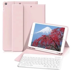 kenke Keyboard Case for iPad 9th Generation 2021/8th/7th Gen 2020/2019 10.2 Inch, Detachable Wireless Bluetooth with Pencil Holder Keyboard Case, Soft TPU Back Cover for iPad 9/8/7th Gen, Pink kenke Keyboard Case for iPad 9th Generation 2021/8th/7th Gen 2020/2019 10.2 Inch, Detachable Wireless Bluetooth with Pencil Holder Keyboard Case, Soft TPU Back Cover for iPad 9/8/7th Gen, Pink