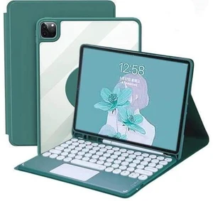 iPad 10th Generation Keyboard Case, iPad 10.9 Inch 2022 Case with Trackpad Keyboard, 3 in1 Magnetic Rotating Detachable Clear Cover with Pencil Holder and Touchpad Keyboard (Teal) iPad 10th Generation Keyboard Case, iPad 10.9 Inch 2022 Case with Trackpad Keyboard, 3 in1 Magnetic Rotating Detachable Clear Cover with Pencil Holder and Touchpad Keyboard (Teal)